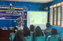 Mahasiswa Kuliah Kerja Nyata (KKN) Tematik Institut Teknologi dan Bisnis (ITB) Nobel Indonesia yang bertugas di Desa Lebbotengae, Kecamatan Cenrana, Kabupaten Maros. (Foto: ist)